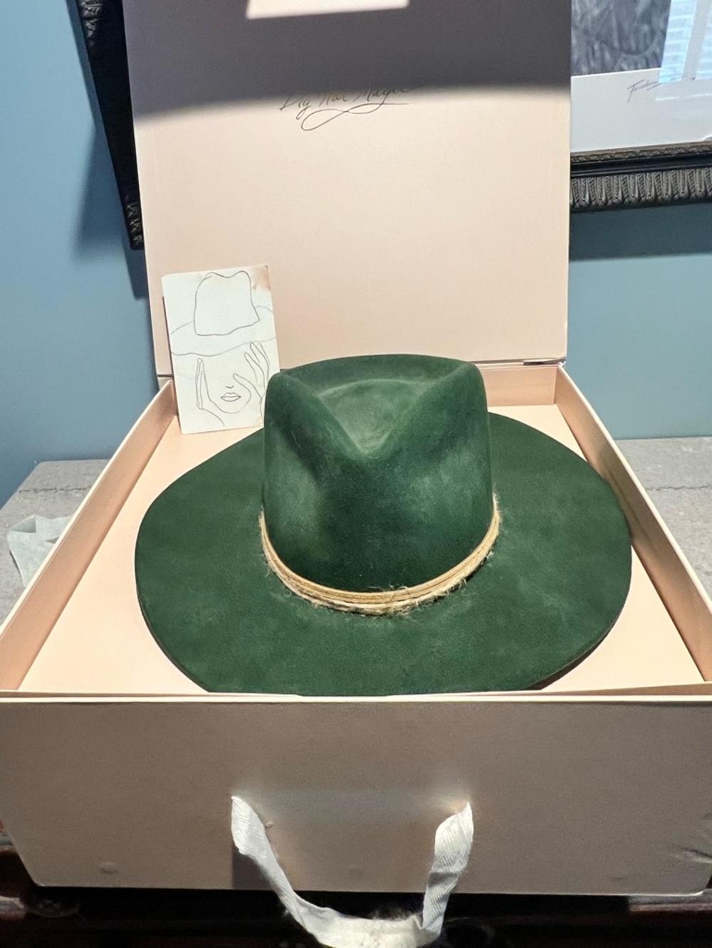 Teressa Foglia - Forest Green - 7 1/8 - Picture 11 of 15